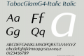 TabacGlamG4-Italic