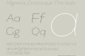 Migrena_Grotesque Thin