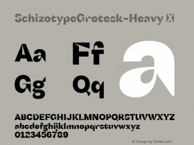 SchizotypeGrotesk-Heavy