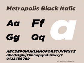 Metropolis Black