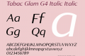 Tabac Glam G4 Italic