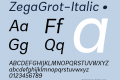 ZegaGrot-Italic