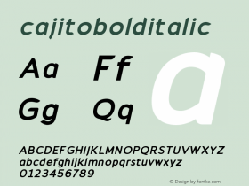 cajitobolditalic