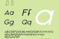 Voyager Light Italic