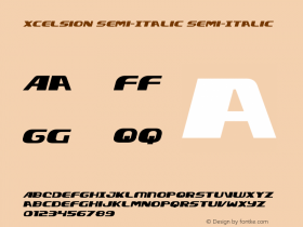 Xcelsion Semi-Italic