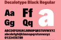 Decalotype Black