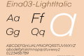 Eina03-LightItalic