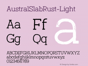AustralSlabRust-Light