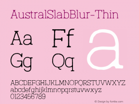AustralSlabBlur-Thin