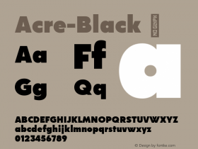 Acre-Black