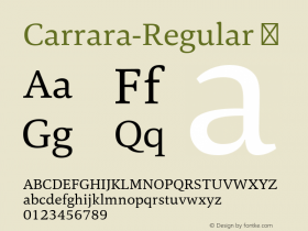 Carrara-Regular