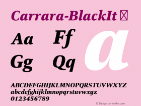 Carrara-BlackIt