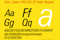 Huni_Swiss 742 LtCn BT Italic