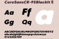 CoreSansCR-95BlackIt