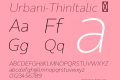 Urbani-ThinItalic