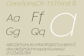 CoreSansCR-15ThinIt