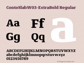 ContoSlab-ExtraBold