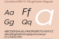 CoreSansCR-35LightItalic