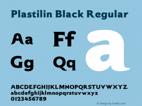 Plastilin Black