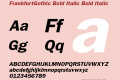 FrankfurtGothic Bold Italic