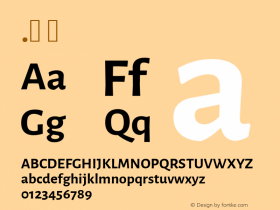 Alegreya Sans Bold