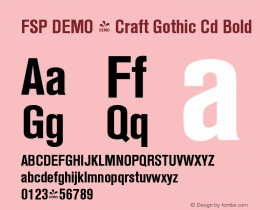 FSP - Craft Gothic Cd