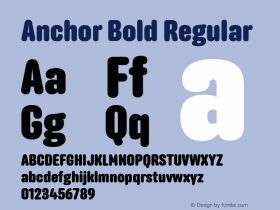 Anchor Bold