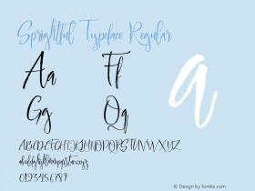 Sprightful Typeface