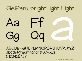 GelPenUprightLight