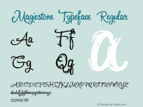 Magicstone Typeface