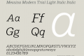 Messina Modern Light Italic