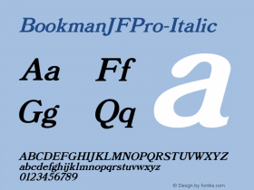 BookmanJFPro-Italic