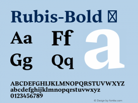 Rubis-Bold