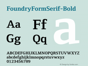 FoundryFormSerif-Bold