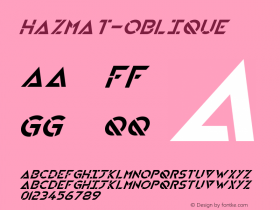 HAZMAT-Oblique