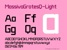 MassivaGrotesQ-Light