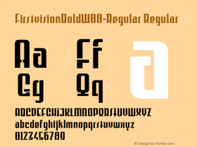 FirstvisionBold-Regular