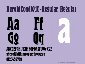 HeroldCond-Regular