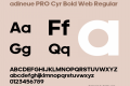 adineue PRO Cyr Bold Web