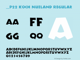P22 Koch Nueland