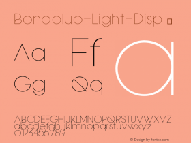 Bondoluo-Light-Disp
