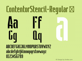 ContentorStencil-Regular