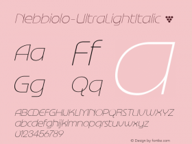 Nebbiolo-UltraLightItalic