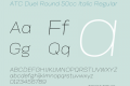 ATC Duel Round 50cc Italic