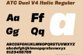 ATC Duel V4 Italic