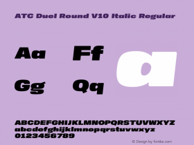 ATC Duel Round Italic