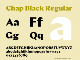 Chap Black