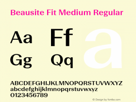 Beausite Fit Medium