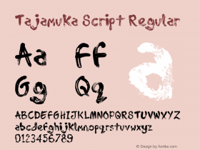 Tajamuka Script