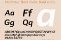 Mediator Bold Italic